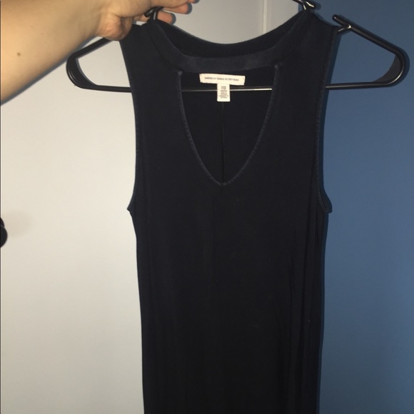 Navy blue shift dress - Picture 3 of 3